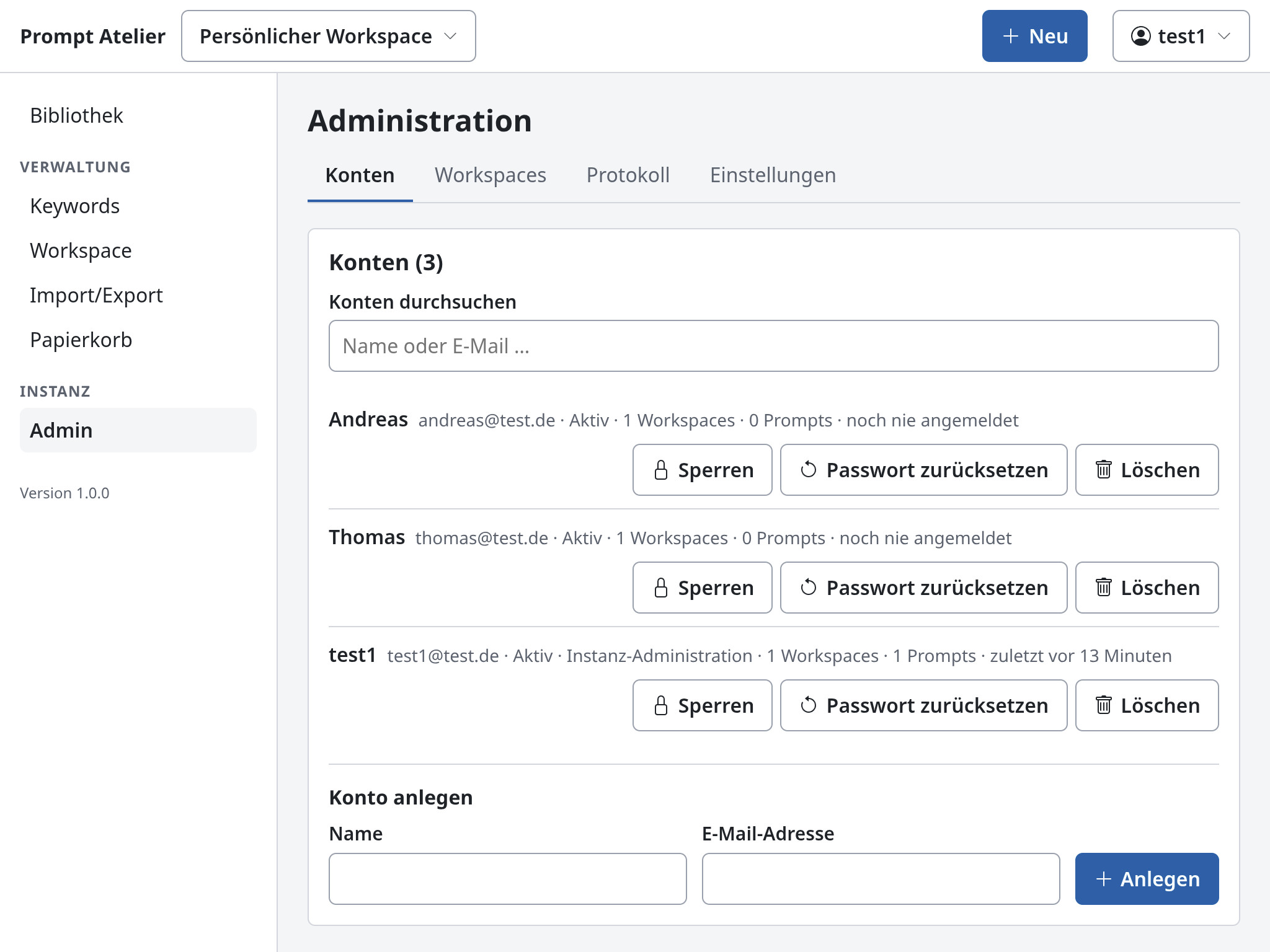 Prompt Atelier – Screenshot 6