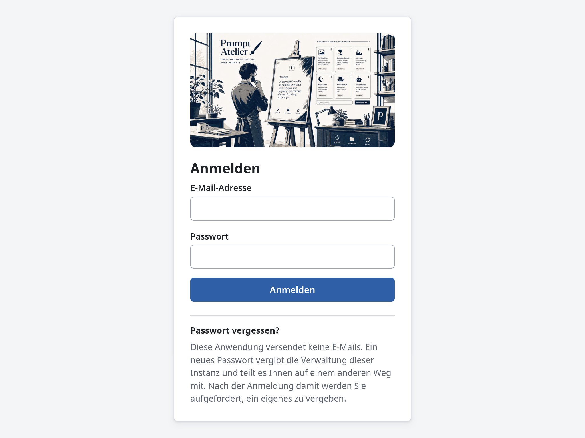 Prompt Atelier – Screenshot 1