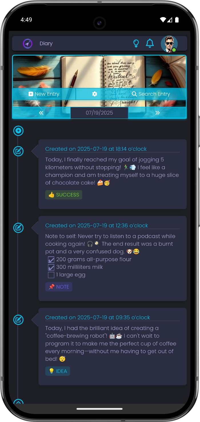 Self-Manager 4.0 – Screenshot 2