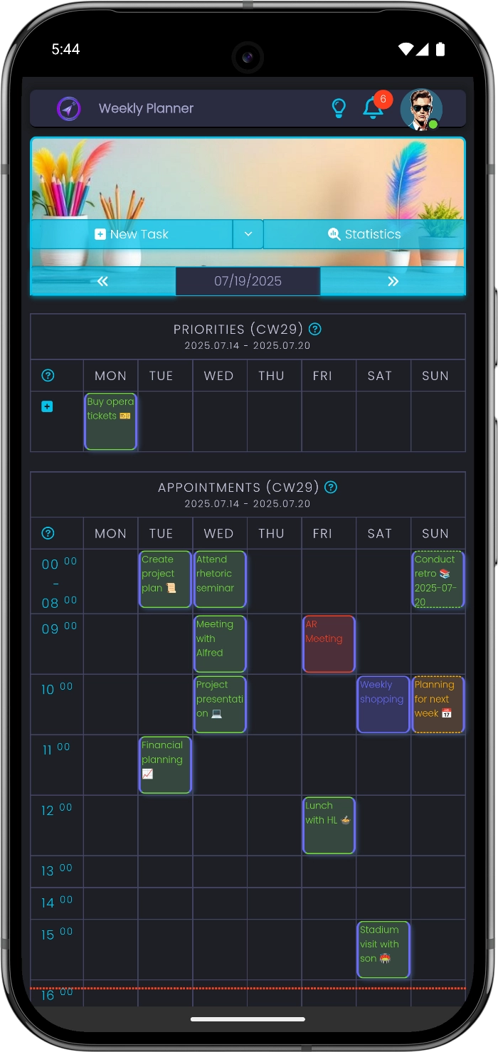 Self-Manager 4.0 – Screenshot 6