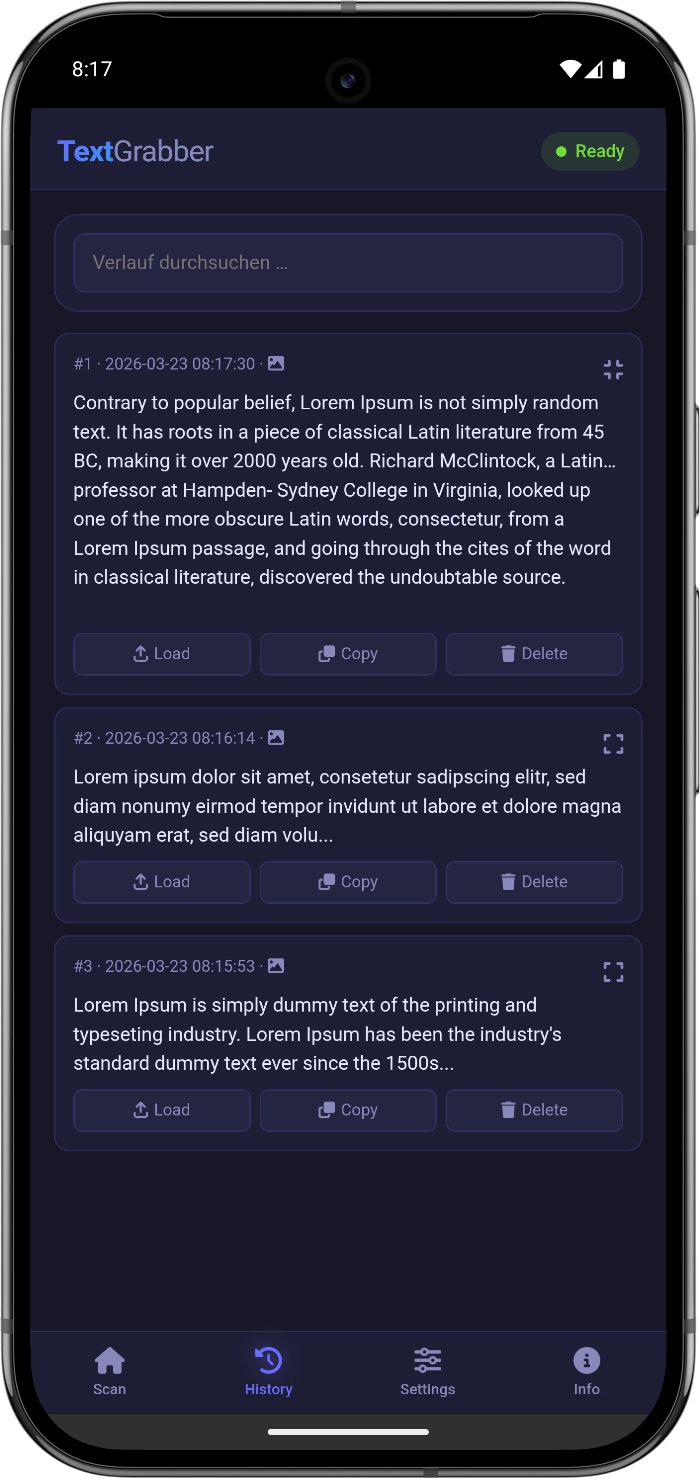 TextGrabber – Screenshot 2